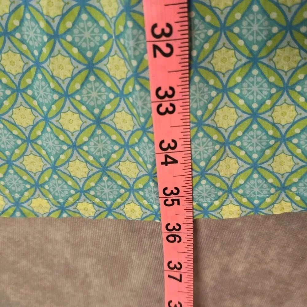 Victorias Secret Womens ML Turquoise Green Swimsuit Coverup Empire Waist Light